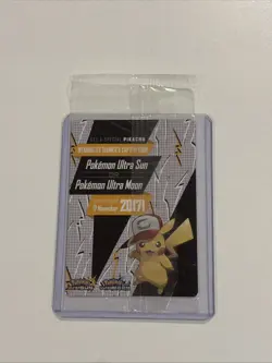Ash's Pikachu TCG SM108 2017 Promo Card Pokemon 'I Choose You' Sealed Pack - Image 2