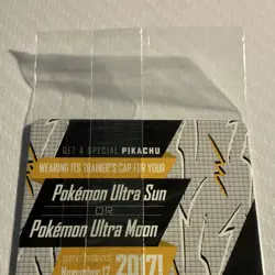 Pokemon Ash's Pikachu SM108 Promo SM Promo I Choose You! 2017 Regular - Image 4