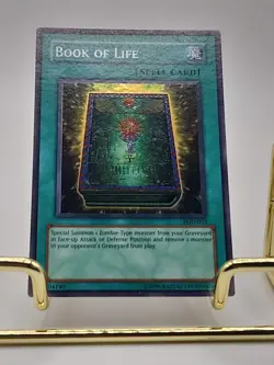 Yugioh Book of Life PGD-033 Super Rare Near Mint - Image 1