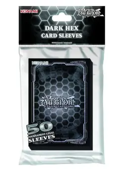 YU-GI-OH! ACCESSORIES Dark Hex Sleeves - Image 1