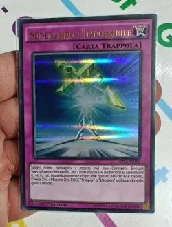 YU-GI-OH - Superando l'Impossibile ULTRA RARA - DUSA-IT040 1° Edizione NUOVA - Image 1