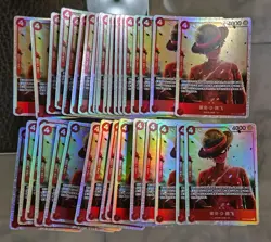 Lot*35 Monkey D. Luffy OP12-015 SR ONE PIECE CARD GAME Chinese No.2 EM68 - Image 1