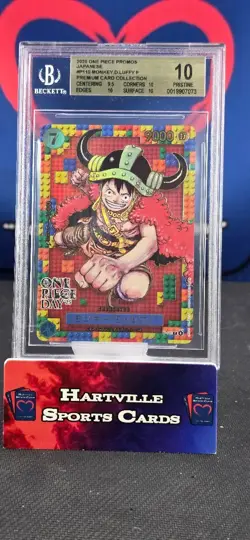 2025 One Piece Promos JPN P110 Monkey D. Luffy Premium Card BGS 10 PRISTINE - Image 1