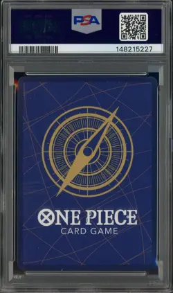 2024 One Piece EN Convention Exclusive Foil #043 Monkey D. Luffy PSA 10 GEM MINT - Image 2