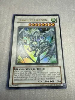 Stardust Dragon TDGS-EN040 The Duelist Genesis Unlimited NM Yugioh - Image 1