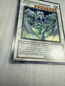 Stardust Dragon TDGS-EN040 The Duelist Genesis Unlimited NM Yugioh - Image 2