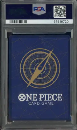 2023 One Piece OP05 JPN Alternate Art #119 Monkey D. Luffy PSA 10 GEM MINT - Image 2