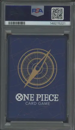 #2 2024 One Piece OP08 EN Treasure Rare #109 Monkey D Luffy PSA 10 GEM MINT - Image 2