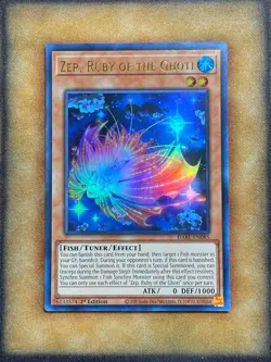 Yugioh Zep, Ruby of the Ghoti DABL-EN085 Ultra Rare 1st Ed NM - Image 1