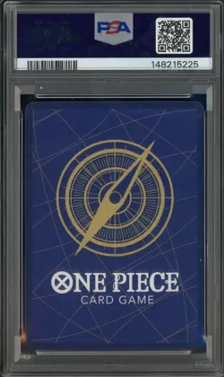 2024 One Piece EN Convention Exclusive Foil #043 Monkey D. Luffy PSA 10 GEM MINT - Image 2