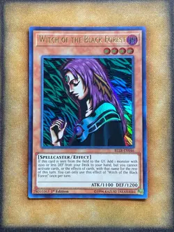 Yugioh Witch of the Black Forest BLLR-EN046 Ultra Rare 1st Ed LP - Image 1