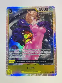 One Piece Lilith OP07-111 Super Rare Full Art Foil 5000 Power English 500 Years - Image 1
