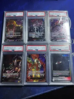 One Piece OP-13 Five Elders God Pack PSA 10 Full Set Alt Arts + IMU PSA 10 - Image 1