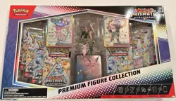 Pokemon Scarlet & Violet Prismatic Evolutions Premium Figure Box Espeon Umbreon - Image 1