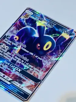 Umbreon GX 80/149 Sun & Moon Base Set Ultra Rare Holo Pokemon Card NM - Image 3