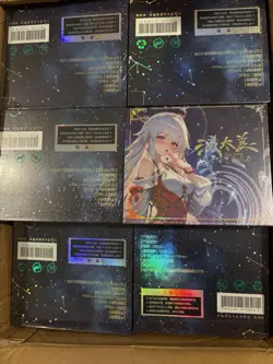 Liquid Fantasy Booster Box 11 Pack Trading Card Goddess Story Waifu CCG X10 - Image 1