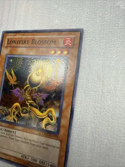 Yugioh Champion Pack German Lonefire Blossom Super Rare CP07-DE005 CP07-EN005 - Image 4