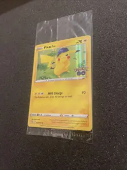 Pokemon/Pokemon GO Prerelease Pikachu Holo Foil Promo Card #028/078 Sealed - Image 3
