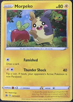 Morpeko SWSH031 SWSH: Sword & Shield Promo Holo - Pokemon Card - Image 1