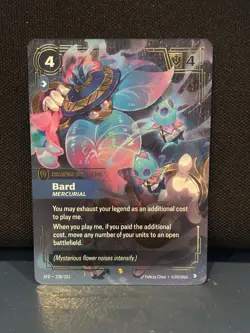 League of Legends Bard Champion Unit Foil Card 228/221 - Image 1