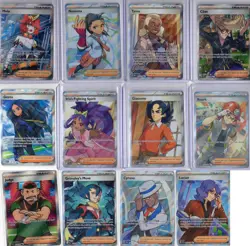 Pokemon TCG Trainer Full Art Holo Lot (12 cards) - All NM - Image 1