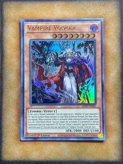 Yugioh Vampire Voivode GFTP-EN001 Ultra Rare 1st Ed NM - Image 1