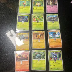Andy (12) Pokemon cards with 1 grain silver bar .999 save with combine ship 9 - Image 1