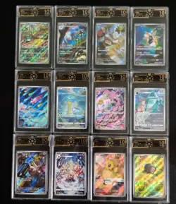 12 Lot OCD 10 Pokemon TCG Chinese Card AR Art Rare minior Lapras FI38 - Image 1