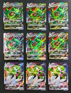 Rayquaza Gardevoir RRR VMAX Pokemon Card TCG Chinese Holo Lot 9 NE40 - Image 1