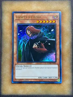Yugioh Vanity's Fiend DUDE-EN034 Ultra Rare 1st Ed NM - Image 1