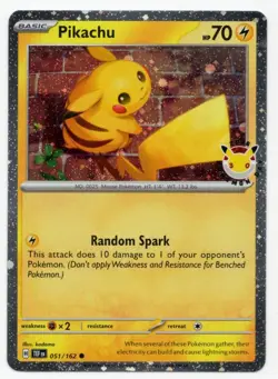 Pikachu (Pokemon Day 2026) 051/162 Miscellaneous Cards & Products Holo - Image 1