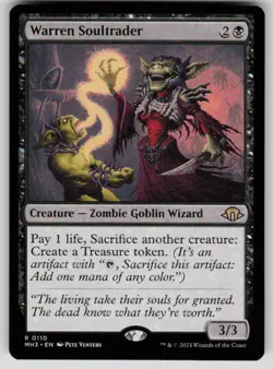 Warren Soultrader Rare Modern Horizons 3 110 MTG Near Mint 2024 - Image 1