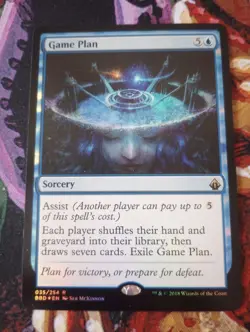 Game Plan - MTG - Battlebond - BBD - NM FOIL - Image 1