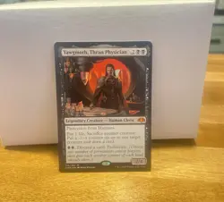 Magic: The Gathering Yawgmoth Thran Physician Dominaria Mythic Black #110 - Image 1
