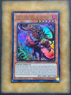 Yugioh Unchained Soul of Sharvara MP24-EN215 Ultra Rare 1st Ed NM - Image 1