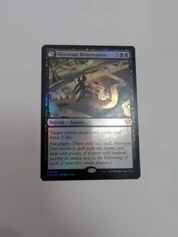 MTG - Decorum Dissertation (Foil) - Secrets of Strixhaven NM/M Condition - Image 1