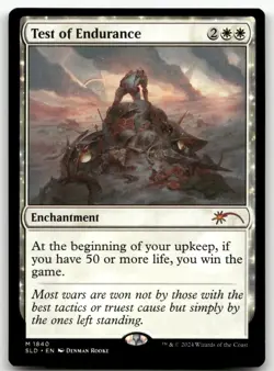 Test of Endurance #1840 (NM) Secret Lair Drop SLD Magic MTG - Image 1