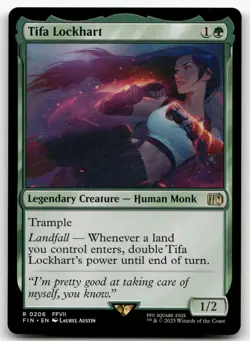 Tifa Lockhart #206 (NM) Final Fantasy FIN Magic MTG - Image 1