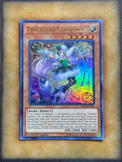 Yugioh Trickstar Corobane SAST-EN095 Ultra Rare 1st Ed NM - Image 1