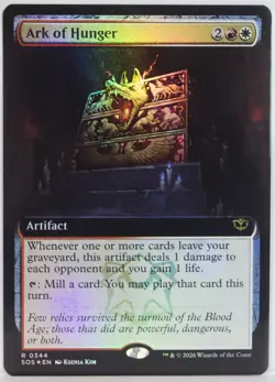 Ark of Hunger [New, Near Mint] *Foil* Extended Art {Secrets of Strixhaven} - Image 1