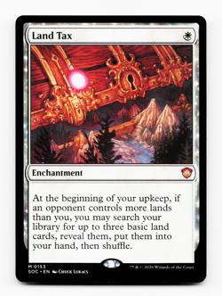Land Tax [Commander: Secrets of Strixhaven] SOC Magic MTG ⚪ - Image 3