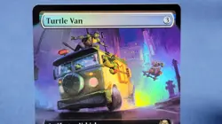 Turtle Van (Extended Art) FOIL #0278 Mtg TMNT NM - Image 2