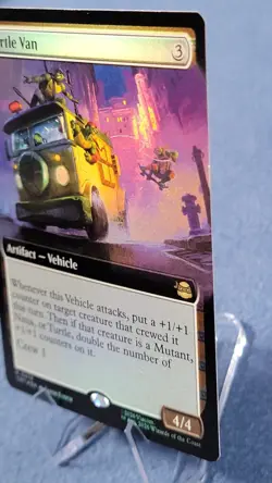 Turtle Van (Extended Art) FOIL #0278 Mtg TMNT NM - Image 4