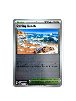 Surfing Beach 129/132 Uncommon Reverse POKEMON TCG Mega Evolution MEG EN NM/M - Image 1