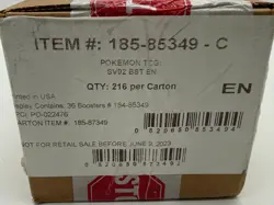 Pokemon TCG Scarlet & Violet Paldea Evolved Booster 6-Box Case SEALED SV02 - Image 3