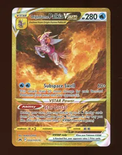 2023 Pokemon SWSH Crown Zenith Galarian Gallery #GG67 Origin Forme Palkia VSTAR - Image 1