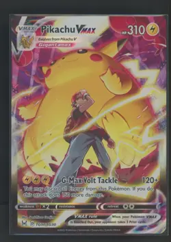 2022 Pokemon SWSH Lost Origin Trainer Gallery #TG17 FA Pikachu VMAX - Image 1