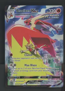2022 Pokemon SWSH Silver Tempest Trainer Gallery #TG15 Blaziken VMAX - Image 1
