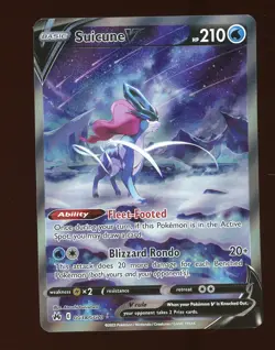 2023 Pokemon SWSH Crown Zenith Galarian Gallery #GG38 Suicune V - Image 1