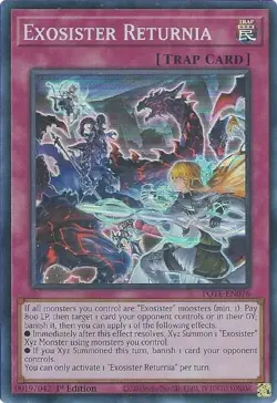 POTE-EN076 Exosister Returnia Super Rare 1st Edition Near Mint YuGiOh TCG - Image 1